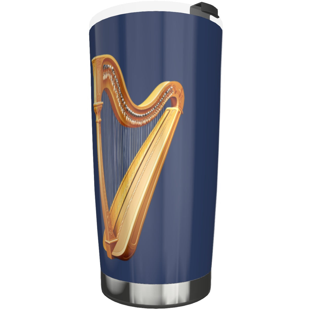 Navy and Gold Harp Tumbler 20oz