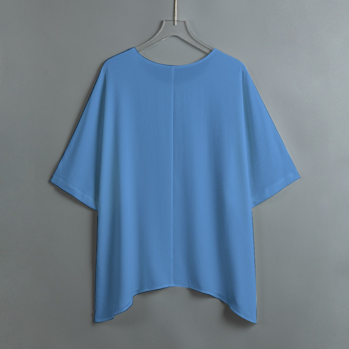 Heavenly Blue Harp & Dove Women's Bat Sleeve Tunic Top