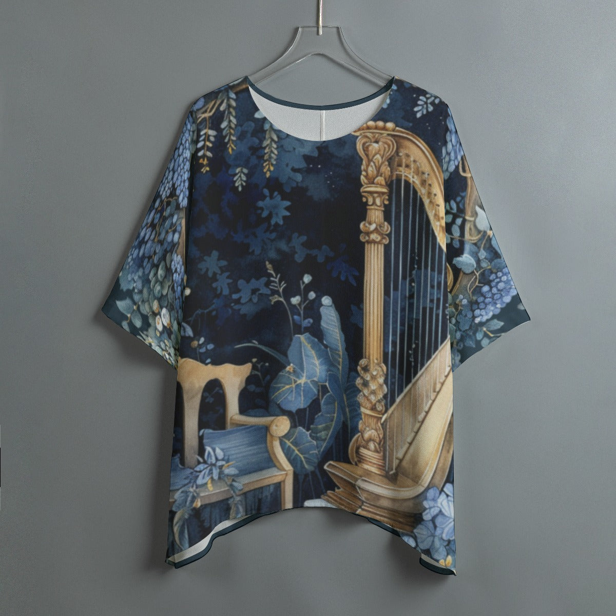 Divine Harp Blues Tunic