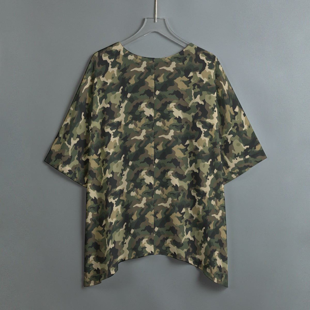 Camo Warfare Crown & Gavel Women's Oversize Look Tunic