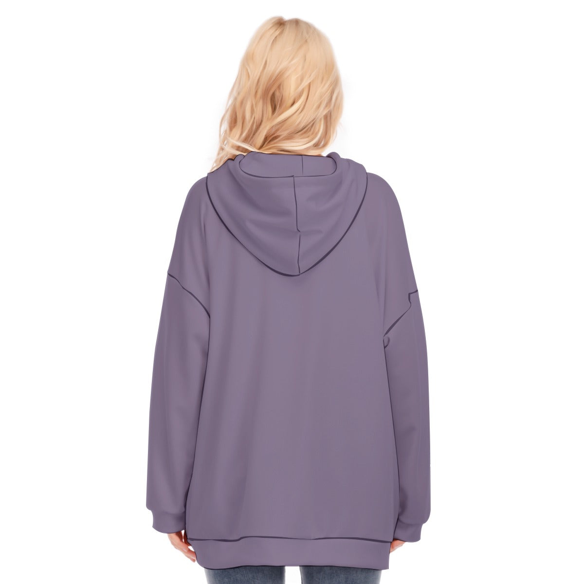 Purple Hoodie Harp & Crown