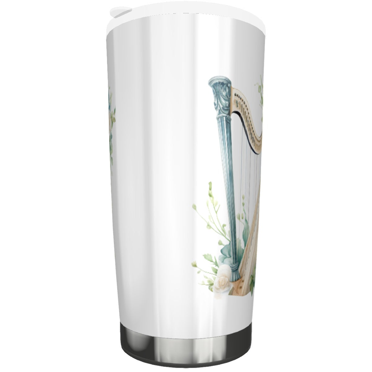 Ivory Dream Harp Tumbler 20oz