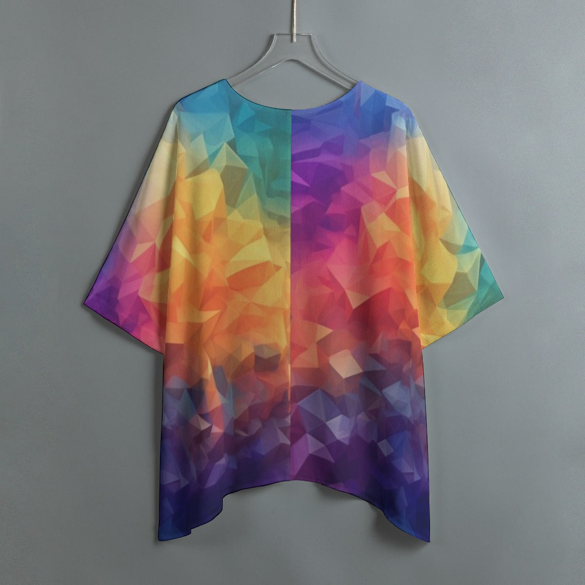 Rainbow Glory Crown Oversize style Tunic