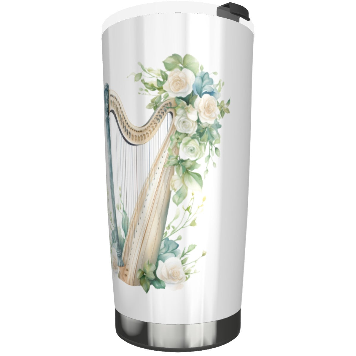Ivory Dream Harp Tumbler 20oz
