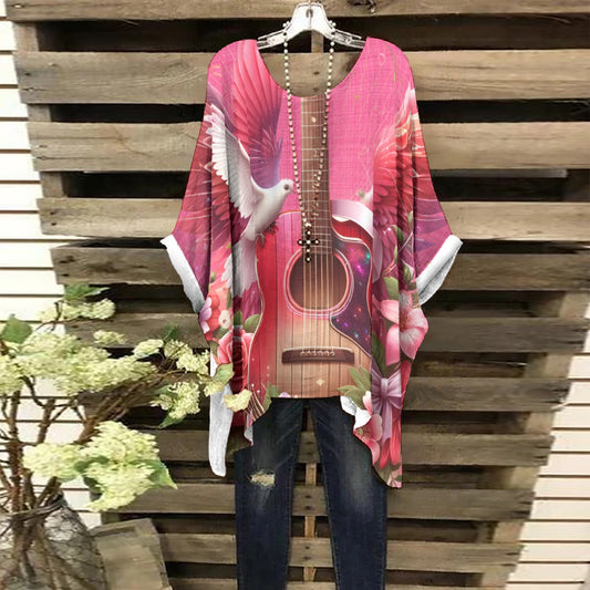 Spirit Dove Guitar Girl Pink