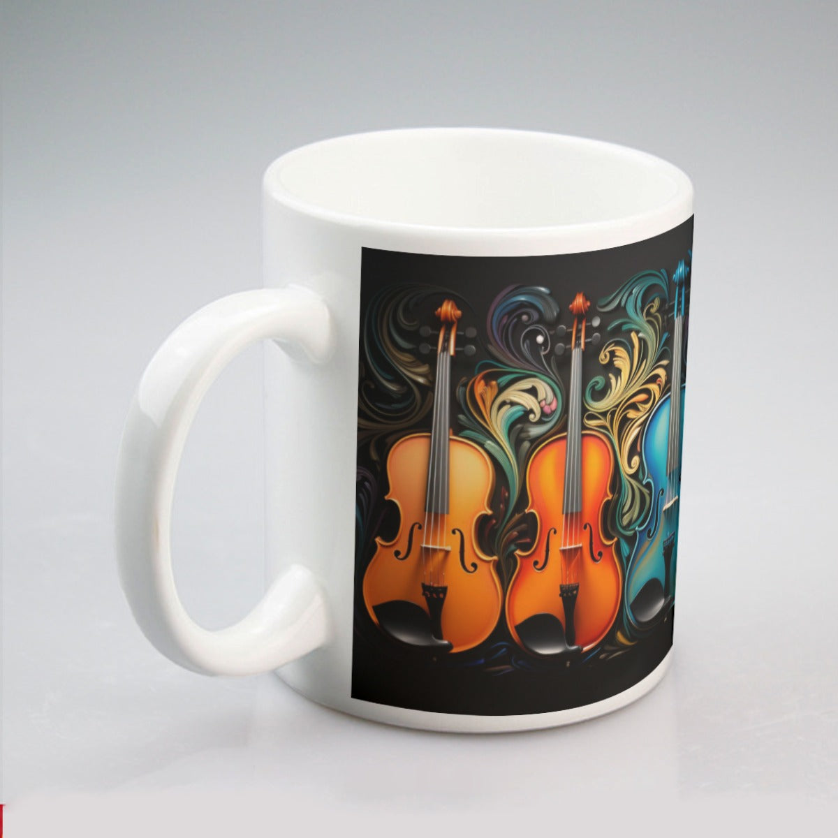 Violin Spectrum Mug