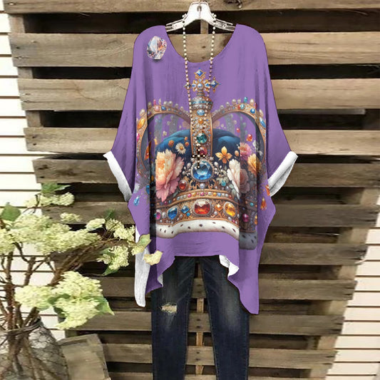 Crown of Royalty Oversize style Tunic