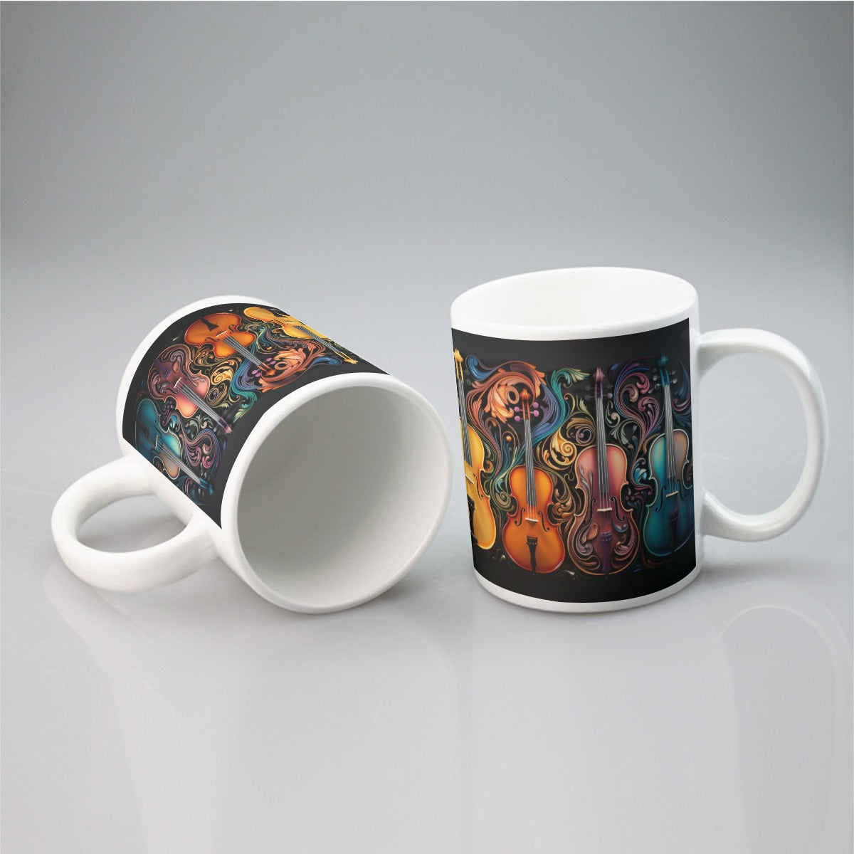 Violin Spectrum Mug